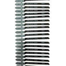 25pc Jig Saw blades for Curve and Design Cutting on Wood, PVC & Plastic (T119BO) Jig Saw Blade Set Specialty Woodworking Bits-image-66