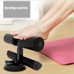 pihura Sit Up Exerciser Push-Up Stands Ab Exerciser (Black) Ab Exerciser image 2