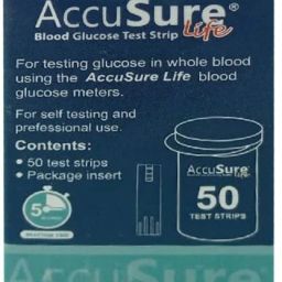 AccuSure LIFE 50 STRIPS 50 Glucometer Strips-image-72