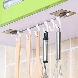 sjk Antique and Elegant Look Magic Sticker Hook for Kitchen Appliances, Napkin,Towel Regular Organizer-picture-25