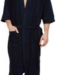 Black XXL Bath Robe-image-40