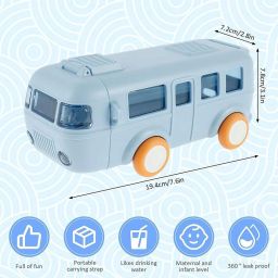 School bus Design water bottel 550 ml Water Bottle-29