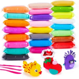 Modeling Clay, 24 Colors with Sculpting Tools, Non-Toxic Self Drying Soft Clay-image-64