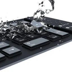 VOOCME Foldable Silicone Keyboard USB Wired Waterproof Keyboard Laptop Keyboard Replacement Key image 3