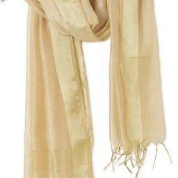 Cotton Silk Woven Beige Women Dupatta-picture-28