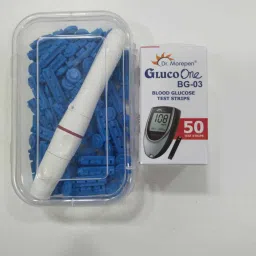 Dr. Morepen BG 03 & LANCENT & LANCENT DEVICE 50 Glucometer Strips-picture-12