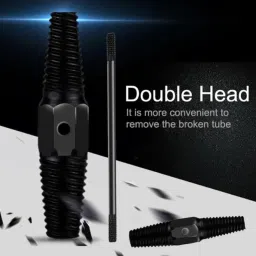 DAMAGED WATER PIPE FAUCET SCREW EXTRACTOR SPEED OUT BROKEN BOLT REMOVER TOOL KIT BROKEN BOLT , SCREWS , WATER PIPES , FAUCETS EXTRACTOR SIZE 1/2" & 3/4"-18