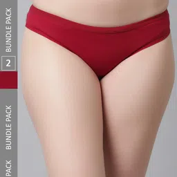 KEX Women Pack Of 2 Cotton Hipster Briefs-picture-27