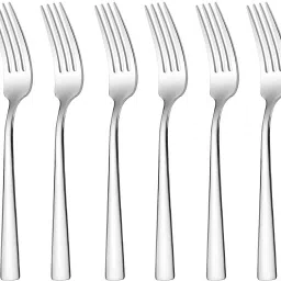 Stainless Steel Forks Table Forks Cutlery Forks Mirror Finish Flatware Set Stainless Steel Dessert Fork, Roast Fork, Salad Fork, Serving Fork, Spork, Dinner Fork Set-1