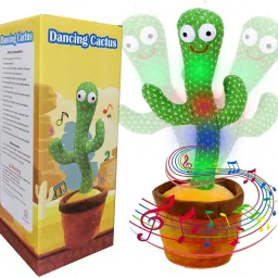 Dancing Cactus Soft Toy with USB Charging That Sing, Dance, Glow and Mimic-picture-22