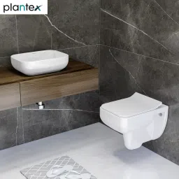 Ceramic Wall Hung Western Toilet/Tabletop Wash Basin/Commode for Toilet/ Wash Basin for Bathroom - (APS-780-755 Combo) Western Commode-17