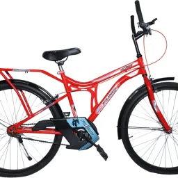 SKYLANDERS 26 INCH GLOSSY RED TYRE TUBE CYCLE FOR HEIGHT 3.5FT & ABOVE 26 T (inch) Road Cycle-18