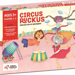 Circus Ruckus Fun Game, Silly Physical Activities for Kids Age 5-10 Years Old-20