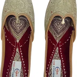 smrworld Leather Punjabi Juti Bellies For Women-picture-45
