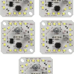 5 PCS - 20 watt White Alpha (Direct On Board) Raw Material No Need LED Driver Electronic Components Electronic Hobby Kit-7