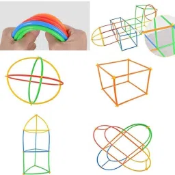 pulsbery Straw Assembly Kit With Connectors Perfect Shapes and Make Different Shape image 2