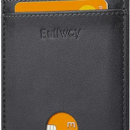 Men Casual, Formal Black Genuine Leather RFID Card Holder-image-96