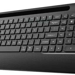 AMKETTE Optimus Pro Max 4 in 1 Bluetooth, Wireless Standard Multi-device Keyboard Compatible with Desktop, Laptop, Tablet, iPad, Mac-16