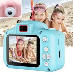 Bzrqx Gift Toy Baby Camera High Pixel HD Recording Selfie Timer Photography Gift Kids Girls Boys Toy Camera Sports and Action Camera-33