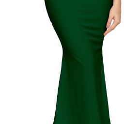 Zornitsa Saree Shapewear Green Polyester, Cotton Blend Petticoat-image-29