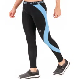 Color Block Men Multicolor Tights-image-10