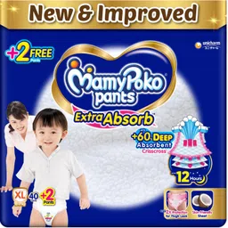 mamypoko Pants Diapers Extra Absorb Xtra Large - XL-picture-7