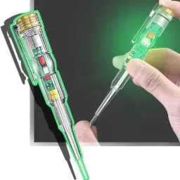 przemek Tester Pen LED Color Light, Non-Contact AC Voltage Tester Pen Voltage Testers Digital Voltage Tester image 4
