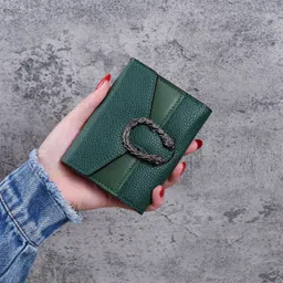 kraptick Women Casual Green Artificial Leather Wallet-picture-16