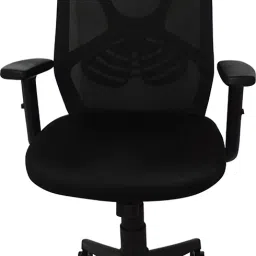 Lee-1402 Fabric Office Adjustable Arm Chair-image-3