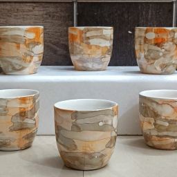 Pack of 6 Bone China Premium LOVE02 Tea Cups Set of 6 | Coffee Mugs for Home Office-14