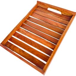 WOODEN LARGE TRAY 11 Tray Serving Set-24