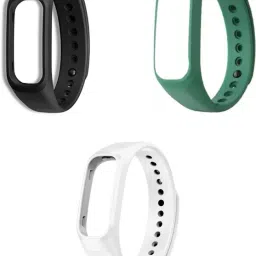 TECHNUV Pack of 3pcs silicone strap Oneplus and Oppo Band (Device not Included) Smart Band Strap-8
