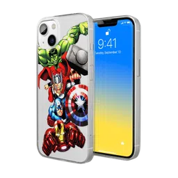 Macmerise Avengers Fury Matte Rubber Back Cover for Apple iPhone 14 Plus (Supports Wireless Charging, Multi Color)-image-89