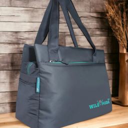 Women Grey, Blue Shoulder Bag - Extra Spacious-image-129