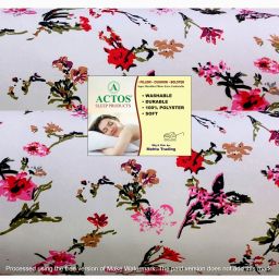 Microfibre Floral Bolster Pack of 2-image-69