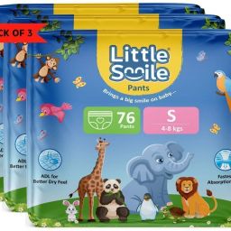 Better Dry Feel Baby Diaper Pants | Small | Pack of 3 | - S-image-30