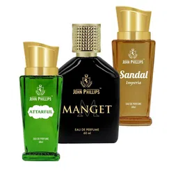 JOHN PHILLIPS Set of 3 Eau De Parfum - Attarful + Manget + Sandal Imperia - 60ml Each-picture-10
