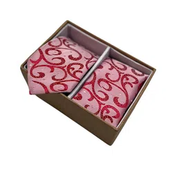 The Tie Hub Men Printed Necktie with Pocket Square Combo-image-33