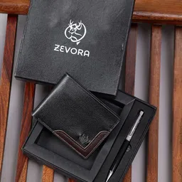 ZEVORA Men Pen & Leather Wallet Gift Set-37
