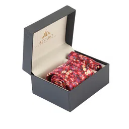 Alvaro Castagnino Men Red & Yellow Printed Accessory Gift Set-picture-37
