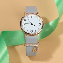 HAUTE SAUCE by  Campus Sutra Grey Round Analog Watch Gift Set AW23_HSCW5140-Grey-image-17