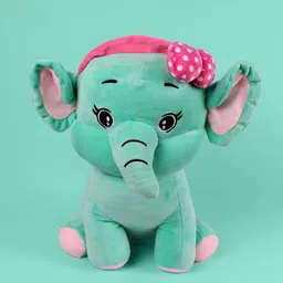 DukieKooky Kids Green & Pink Pretty Ellie Soft Toy-image-83