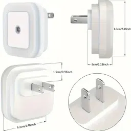 HOMETIC Automatic Sensor Night Lamp-2 PCS Smart Sensor Light image 5