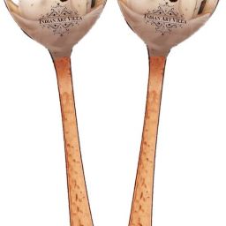 Set of 2 Spoon Steel, Copper Cutlery Set-image-4