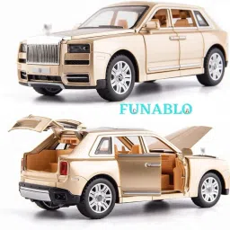 Metal Pull Back Die-cast Car 1:32 Rolls Royce CULLINAN Diecast Metal Toy car-image-18