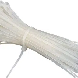 Nisinlife Nylon Self Locking Cable Ties, 100 pcs-1 Packet White (2.5 mm, 4 inch, Antenna Amplifier-picture-12