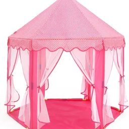 Playnation Royal Castle Tent Playhouse for Kids |Mosquito Net Design| Blue-image-67
