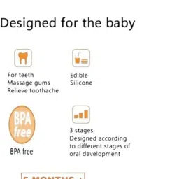 bubblino Soothing Water Teether for Babies – Soft, Safe Cooling Relief Teether and Feeder image 2