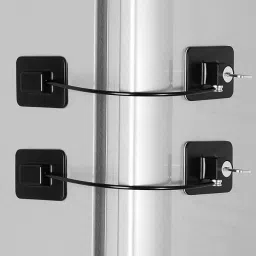 searegal Door Lock with Key and Adhesives image 3