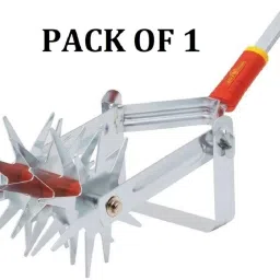 Multi Star Push Pull Weeder Crumbler Soil Miller Tool AP-MSWC-22 Garden Tool Kit-image-4